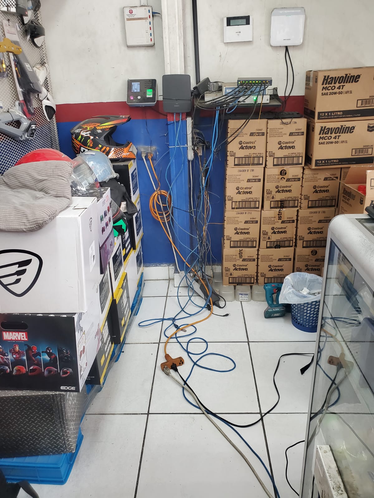 Desorden de cables